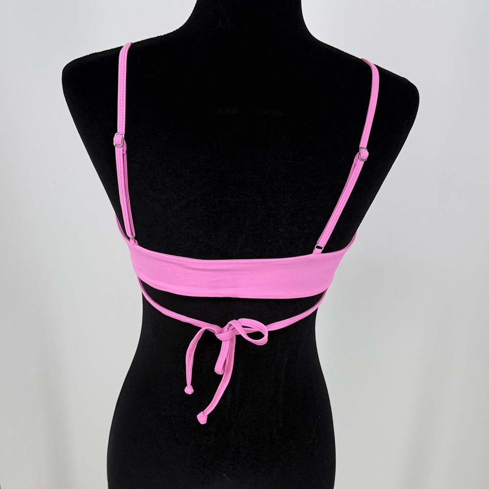 Lovers + Friends Pink Swim Top size small - Picture 3 of 5